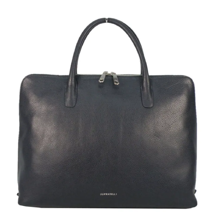 15 Inch Laptoptassen|Laptop Schoudertassen>Gigi Fratelli Romance A4 laptop bag navy