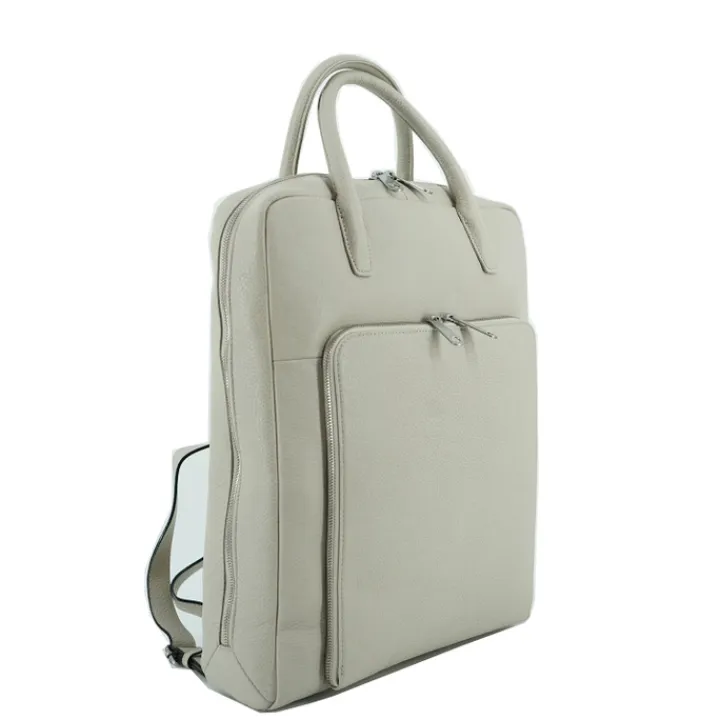 Kleine Rugzakken|15.6 Inch Laptoptassen>Gigi Fratelli Shopper/Backpack 15.6" castle grey
