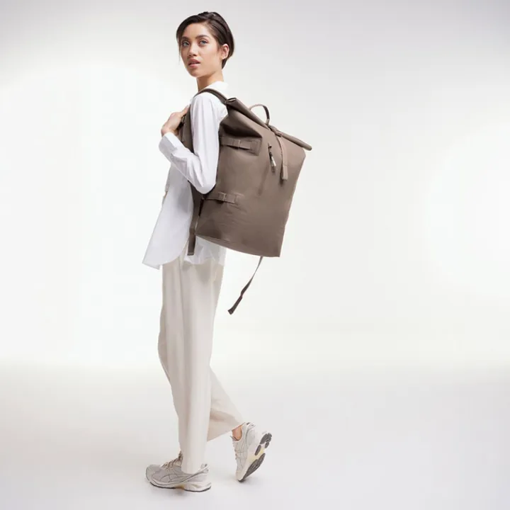 Heren Rugzakken|Schoolrugzak>GOT BAG RollTop 2.0 Backpack 15" Monochrome oyster