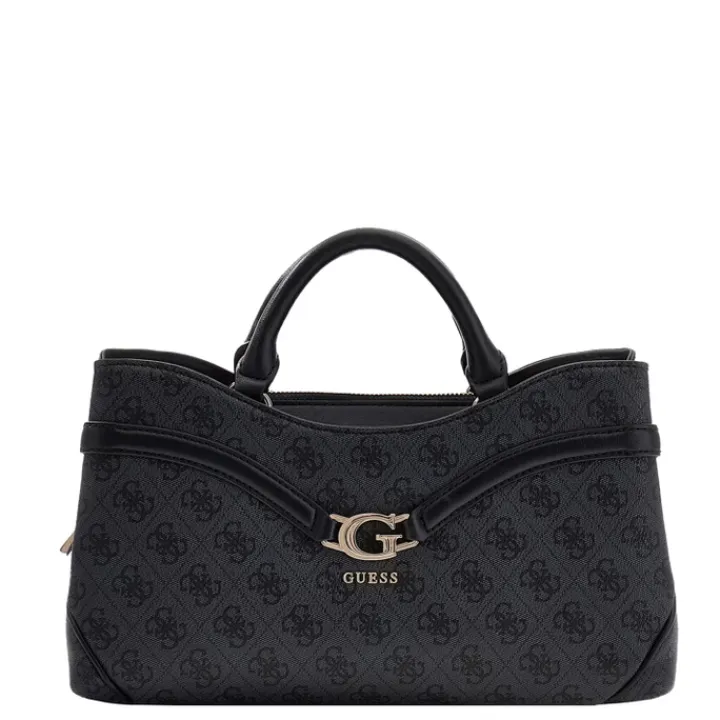 Schoudertassen|Fashion Tassen>Guess Dea Girlfriend Satchel coal logo