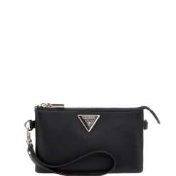 Schoudertassen|Crossbody>Guess Latona Mini Tri Cprtmnt Tz black