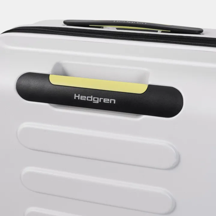 Harde Koffers|Reiskoffers>Hedgren Comby Grip M Expandable vaporous grey