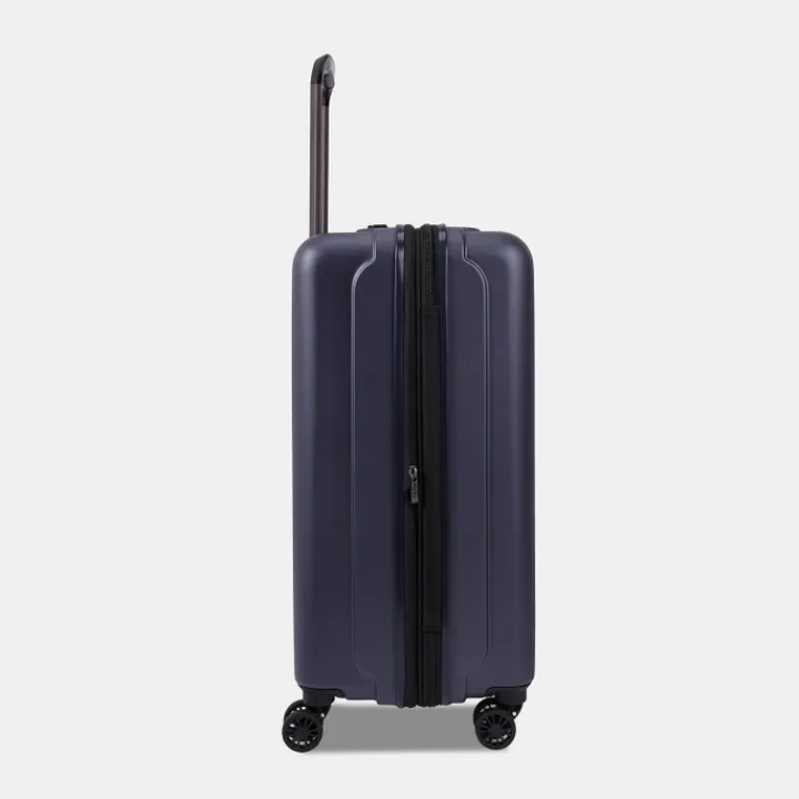 Harde Koffers|Reiskoffers>Hedgren Comby Grip M Expandable peacoat blue