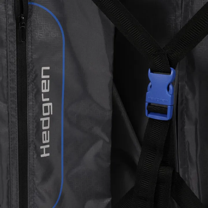 Harde Koffers|Reiskoffers>Hedgren Comby Grip M Expandable peacoat blue