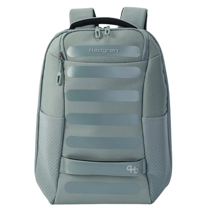 Kleine Rugzakken|Schoolrugzak>Hedgren Comby Handle M 15.6" grey-green