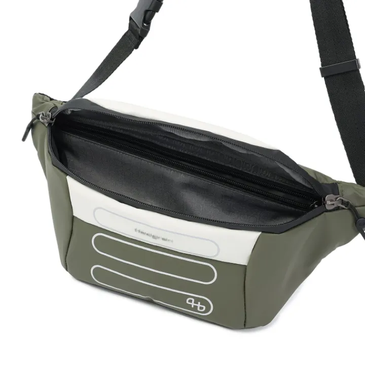 Heuptassen|Crossbody>Hedgren Comby Performance Visit Hipbag vaporous grey