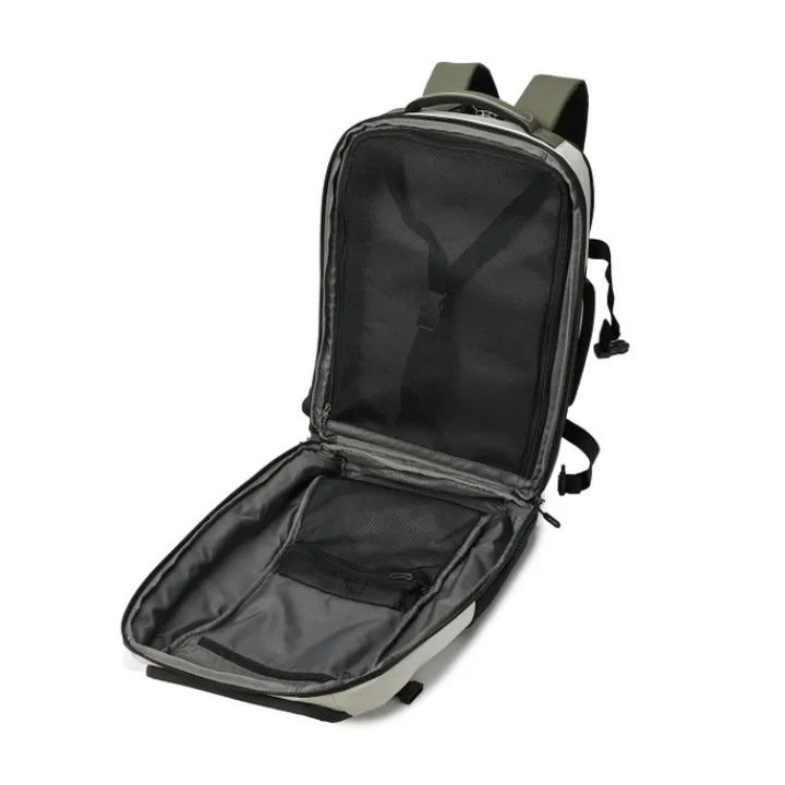 Handbagage Reistassen|Heren Reistassen>Hedgren Comby Performance Trip Cabin Backpack L 15.6" Expandable vaporous grey
