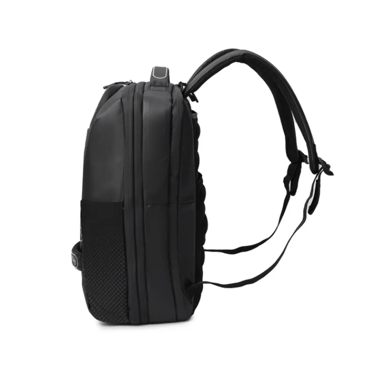 15.6 Inch Laptoptassen|Laptop Rugzakken>Hedgren Comby Performance Handle Laptop Backpack M 15.6" Expandable black