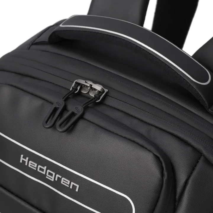 15.6 Inch Laptoptassen|Laptop Rugzakken>Hedgren Comby Performance Handle Laptop Backpack M 15.6" Expandable black