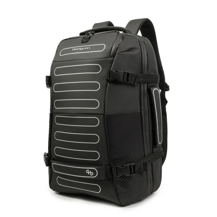 Handbagage Reistassen|Heren Reistassen>Hedgren Comby Performance Trip Cabin Backpack L 15.6" Expandable black