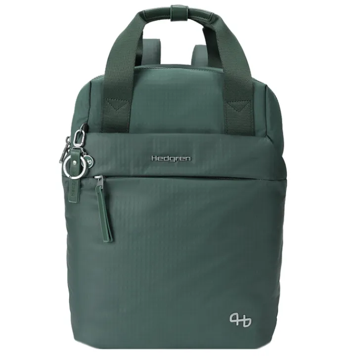 15.6 Inch Laptoptassen|Laptop Rugzakken>Hedgren Furo Rappu Laptop Backpack M 15.6" duck green