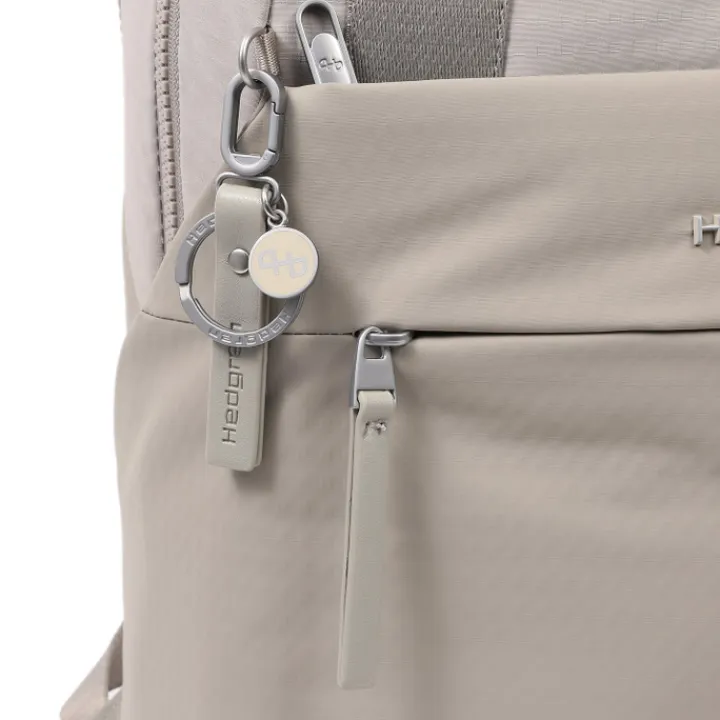 15.6 Inch Laptoptassen|Laptop Rugzakken>Hedgren Furo Rappu Laptop Backpack M 15.6" pussywillow grey