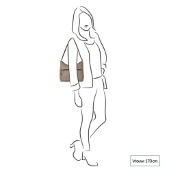 Schoudertassen|Crossbody>Hedgren Inner City Harpers Schoudertas S total eclipse