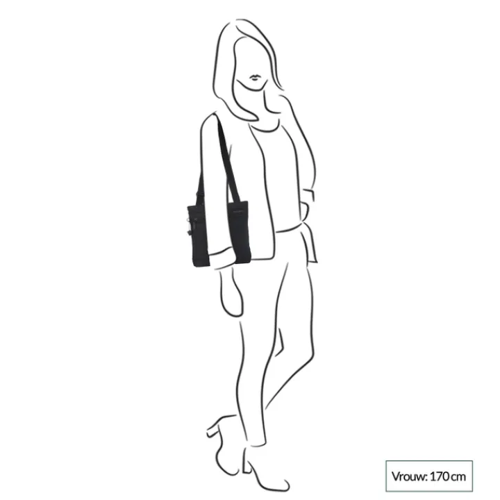 Schoudertassen|Damestassen>Hedgren Inner City Leonce Schoudertas black