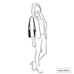 Schoudertassen|Crossbody>Hedgren Inner City Rush Schoudertas black
