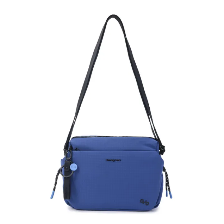 Schoudertassen|Herentassen>Hedgren Kosho Medium Crossover bellwether blue