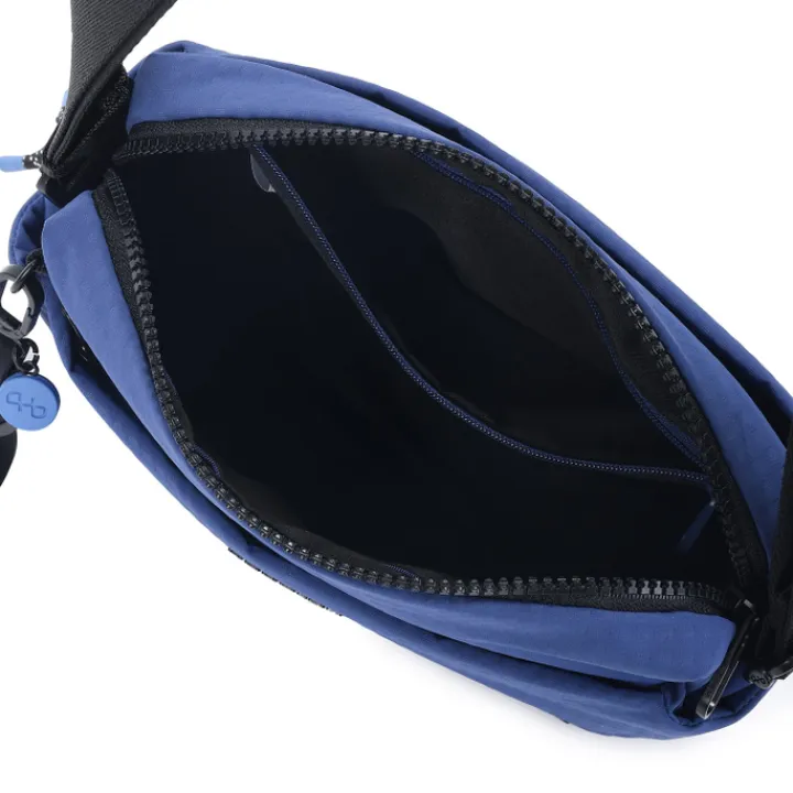 Schoudertassen|Herentassen>Hedgren Kosho Medium Crossover bellwether blue
