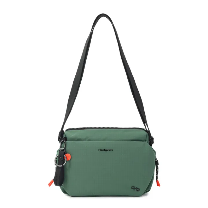 Schoudertassen|Herentassen>Hedgren Kosho Medium Crossover duck green