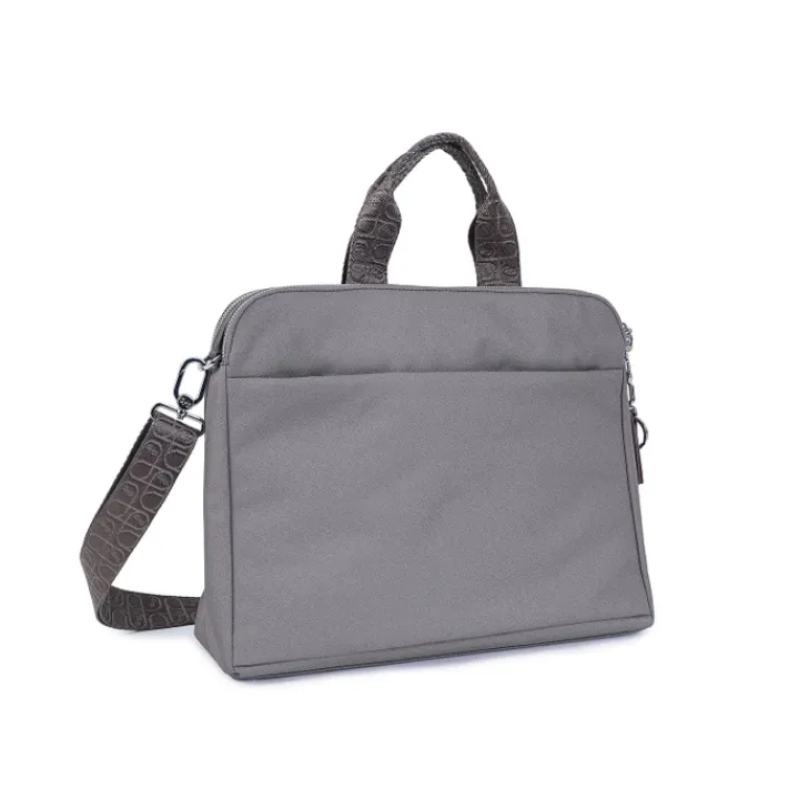 Laptop Schoudertassen|14 Inch Laptoptassen>Hedgren Lungo RFID Tote Bag vintage taupe