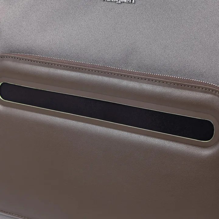 Laptop Schoudertassen|14 Inch Laptoptassen>Hedgren Lungo RFID Tote Bag vintage taupe