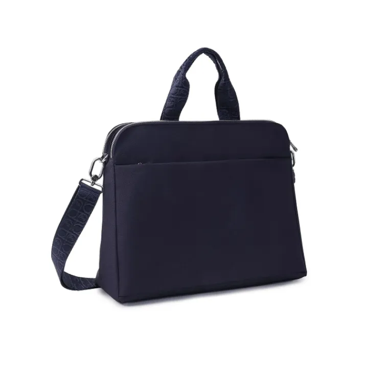 Laptop Schoudertassen|Dames Laptoptassen>Hedgren Lungo RFID Tote Bag peacoat blue