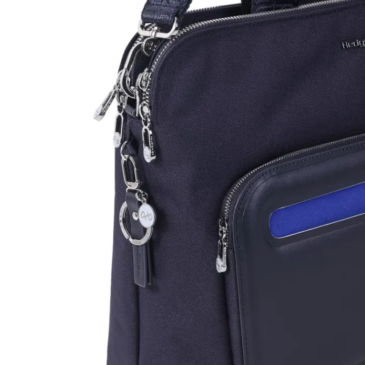 Laptop Schoudertassen|Dames Laptoptassen>Hedgren Lungo RFID Tote Bag peacoat blue