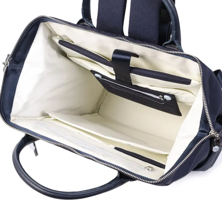 Schoolrugzak|Heren Schooltassen>Hedgren Moka RFID Backpack L 15.4" peacoat blue