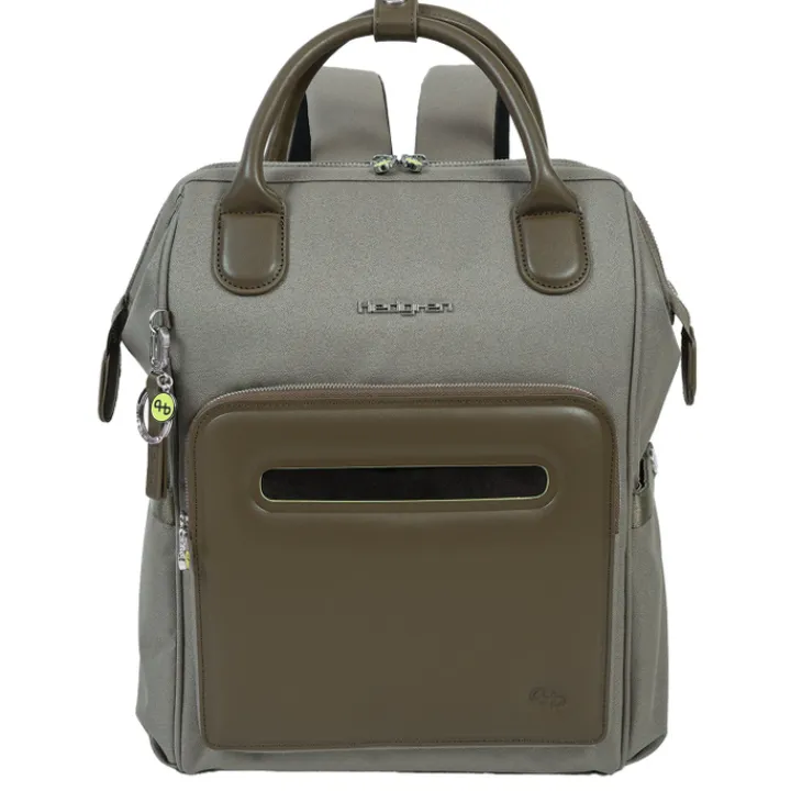 Kleine Rugzakken|Schoolrugzak>Hedgren Moka RFID Backpack M 14" vintage taupe