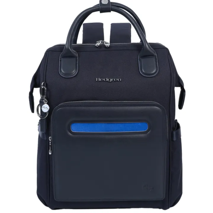 Kleine Rugzakken|Schoolrugzak>Hedgren Moka RFID Backpack M 14" peacoat blue