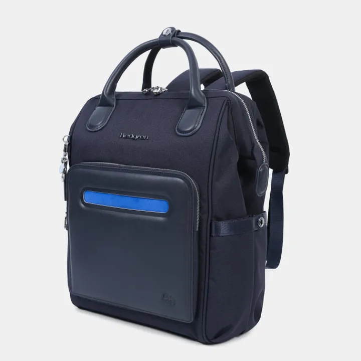 Kleine Rugzakken|Schoolrugzak>Hedgren Moka RFID Backpack M 14" peacoat blue