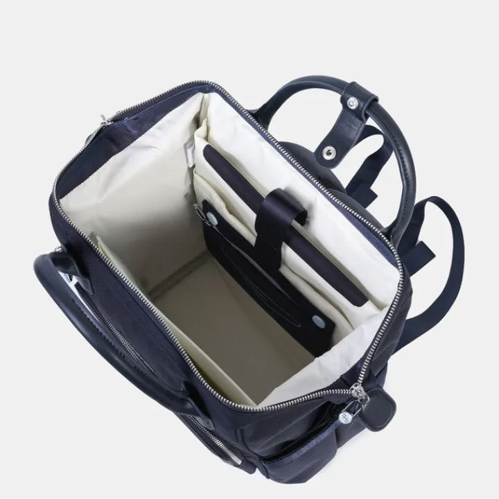 Kleine Rugzakken|Schoolrugzak>Hedgren Moka RFID Backpack M 14" peacoat blue