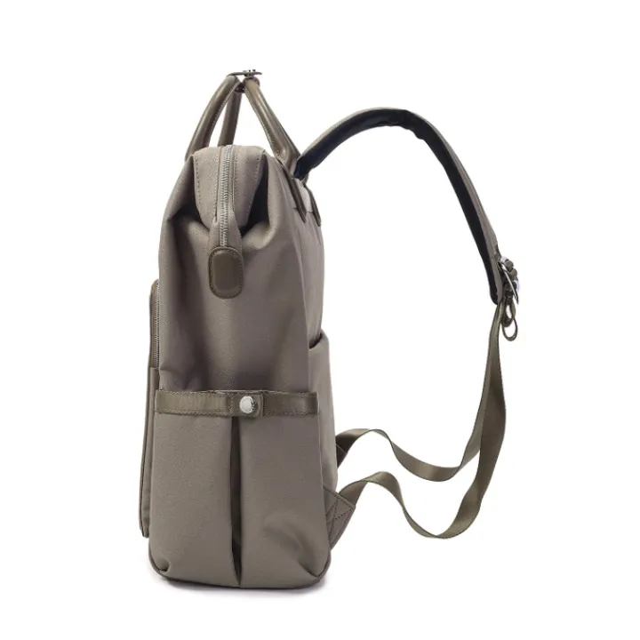 Schoolrugzak|Heren Schooltassen>Hedgren Moka RFID Backpack L 15.4" vintage taupe