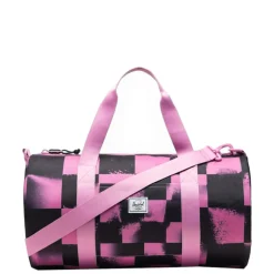 Kleine Reistassen|Handbagage Reistassen>Herschel Supply Co. Classic Duffle Little Herschel stencil checker opera mauve