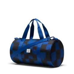 Kleine Reistassen|Handbagage Reistassen>Herschel Supply Co. Classic Duffle Little Herschel stencil checker sodalite blue