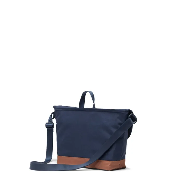 Schoudertassen|Herentassen>Herschel Supply Co. Cove Small Messenger navy/saddle brown
