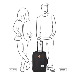 Handbagage Trolleys|Handbagage Koffers>Herschel Supply Co. Heritage Softshell Large CarryOn Luggage ash rose