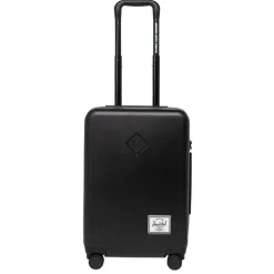 Handbagage Trolleys|Reistrolleys>Herschel Supply Co. Heritage Hardshell Large Carry On Luggage black