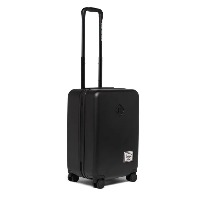 Handbagage Trolleys|Reistrolleys>Herschel Supply Co. Heritage Hardshell Large Carry On Luggage black