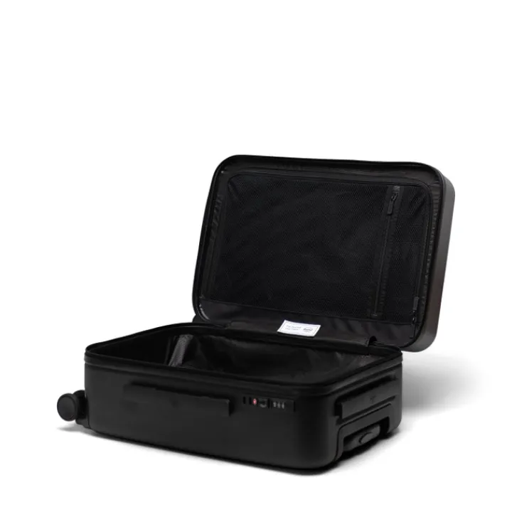 Handbagage Trolleys|Reistrolleys>Herschel Supply Co. Heritage Hardshell Large Carry On Luggage black