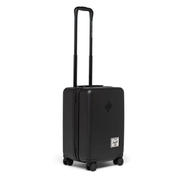 Handbagage Trolleys|Reistrolleys>Herschel Supply Co. Heritage Hardshell Carry On Luggage black