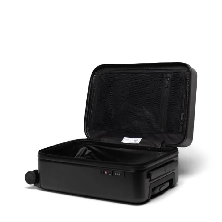 Handbagage Trolleys|Reistrolleys>Herschel Supply Co. Heritage Hardshell Carry On Luggage black