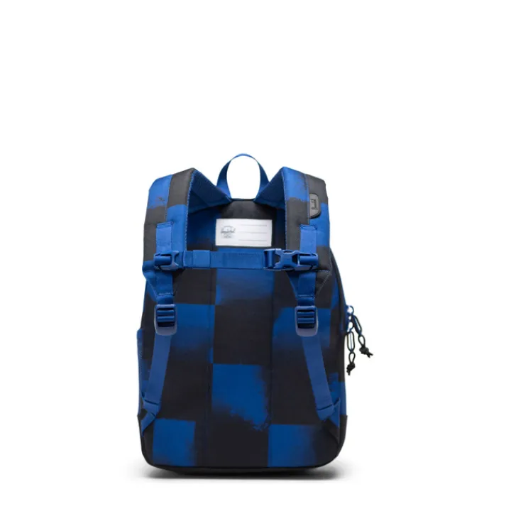 Peuter Rugzakken|Kinderrugzakken>Herschel Supply Co. Heritage Kids Backpack stencil checker sodalite blue