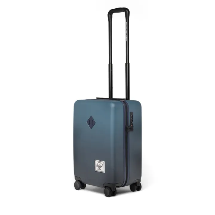 Handbagage Trolleys|Reistrolleys>Herschel Supply Co. Heritage Hardshell Carry On Luggage night sky gradient