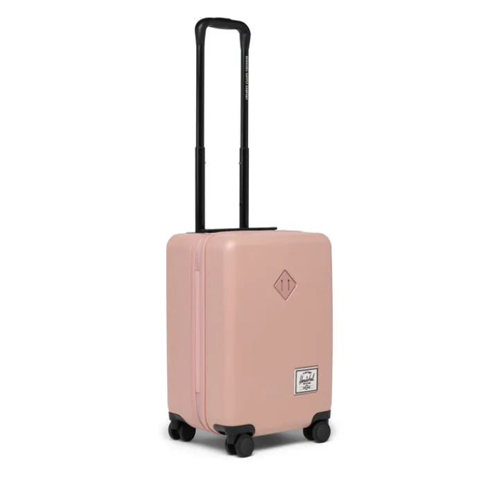 Handbagage Trolleys|Reistrolleys>Herschel Supply Co. Heritage Hardshell Carry On Luggage ash rose