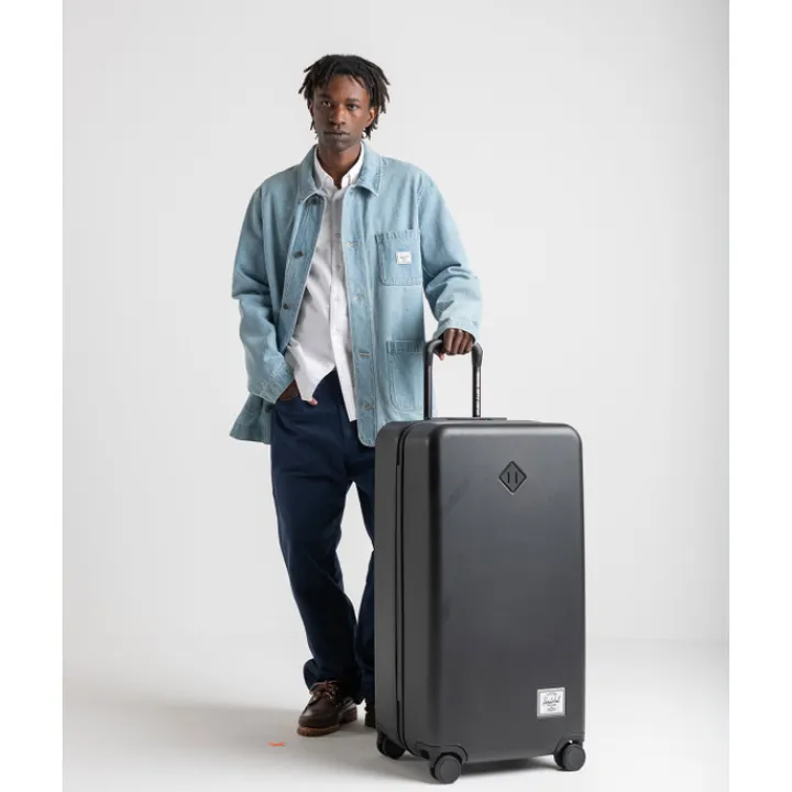 Reistrolleys|Reiskoffers>Herschel Supply Co. Heritage Hardshell Large Luggage black gradient