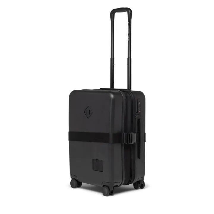 Handbagage Trolleys|Handbagage Koffers>Herschel Supply Co. Heritage Hardshell Large Carry On Expandable black
