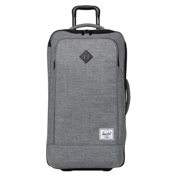 Grote Reistassen|Heren Reistassen>Herschel Supply Co. Heritage Softshell Medium Luggage raven crosshatch