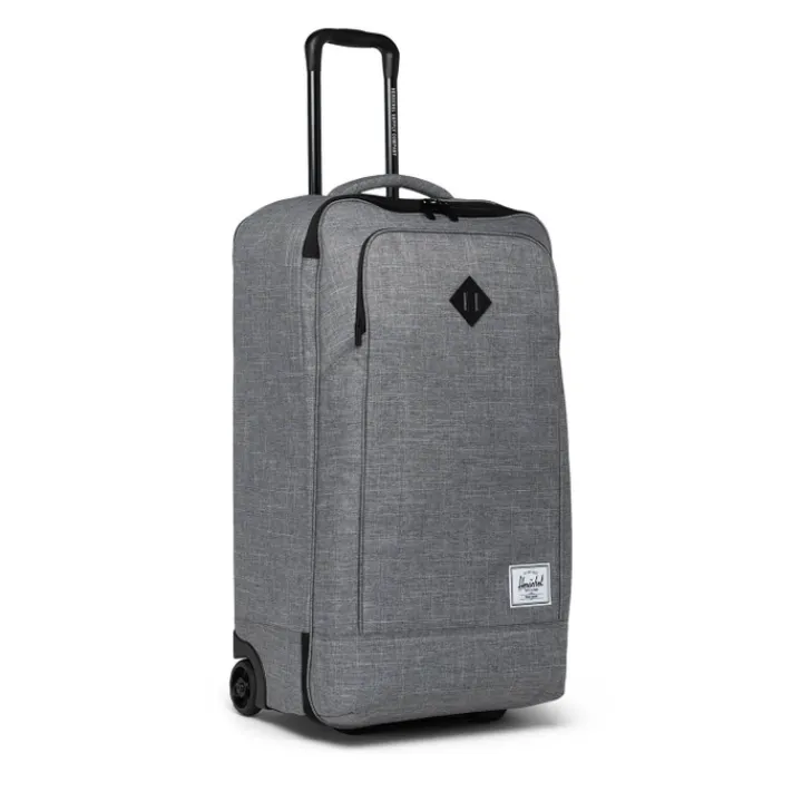 Grote Reistassen|Heren Reistassen>Herschel Supply Co. Heritage Softshell Medium Luggage raven crosshatch