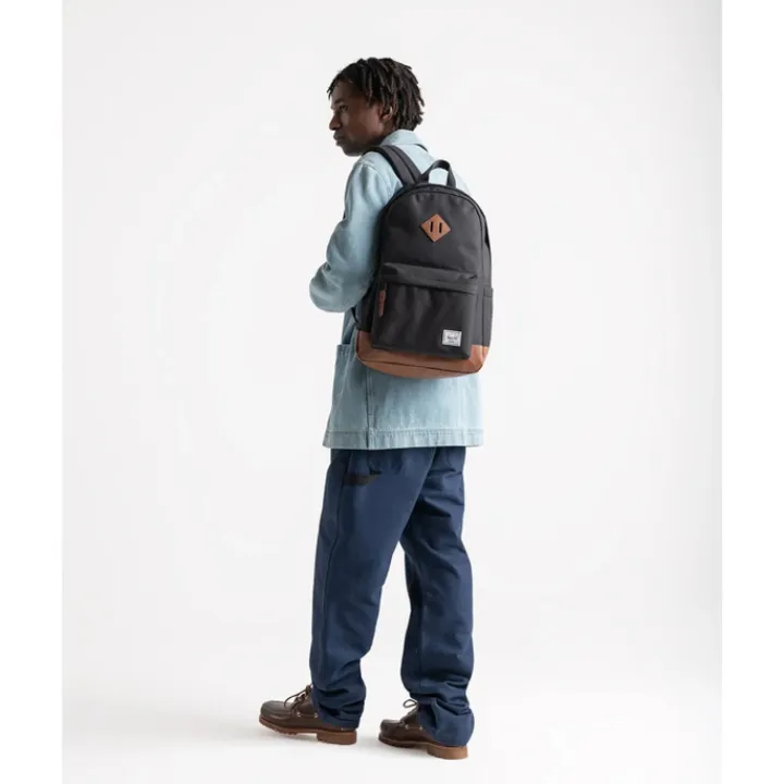 Heren Rugzakken|Dames Rugzakken>Herschel Supply Co. Heritage Backpack light grey crosshatch