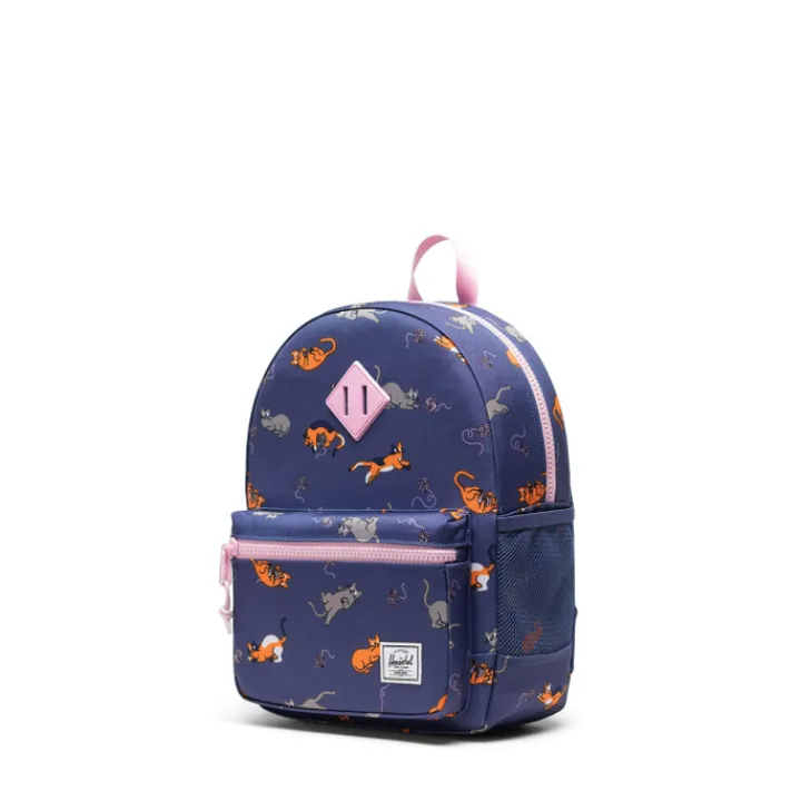 Peuter Rugzakken|Kinderrugzakken>Herschel Supply Co. Heritage Kids Backpack playing cats